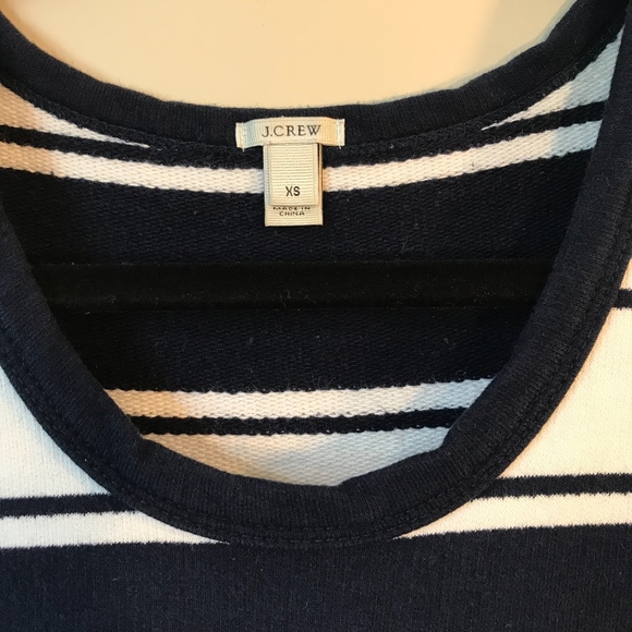 J.Crew Striped Terry Cloth Tank Dress- Sz XS - Picture 4 of 4
